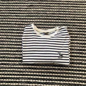 🌿Octobers Very Own OVO Mens Owl Logo Black Striped Short Sleeve TShirt XL